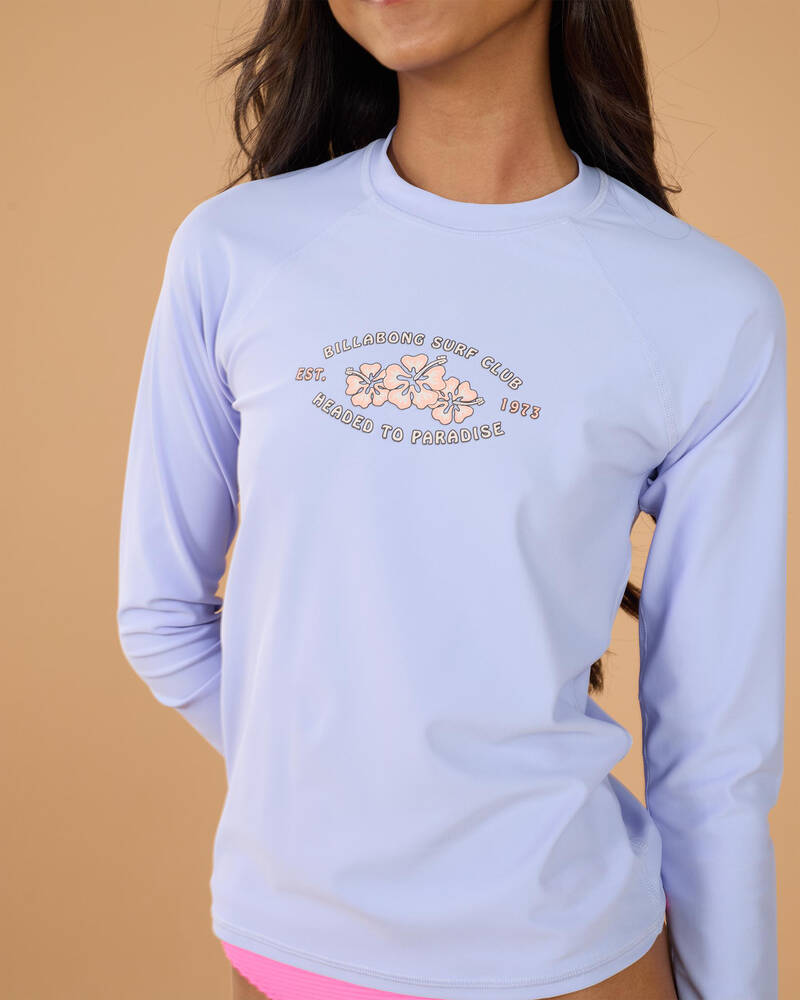 Billabong Girls' Surf Club Long Sleeve Sunshirt for Womens