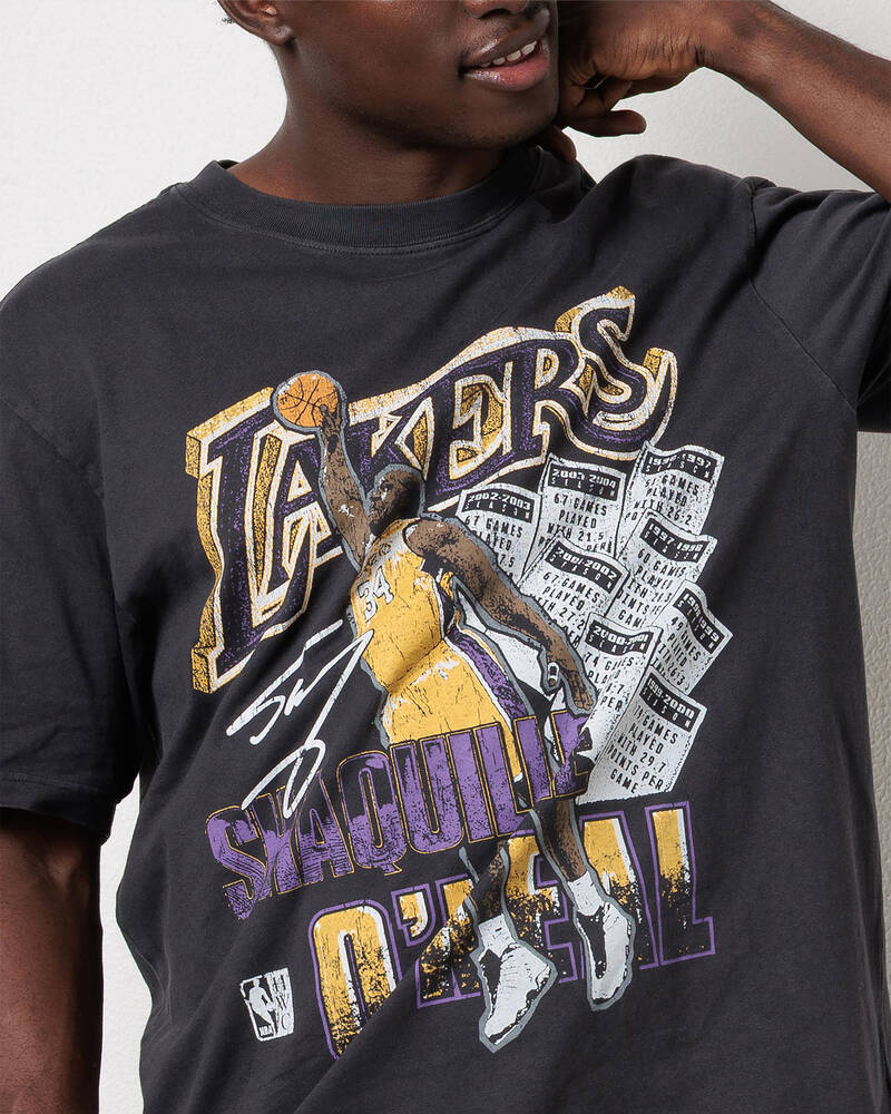 Mitchell & Ness Shaquille O'Neal Player Ticket T-Shirt for Mens