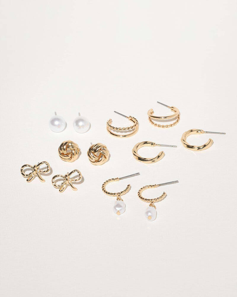 Karyn In LA Otto Earring Pack for Womens
