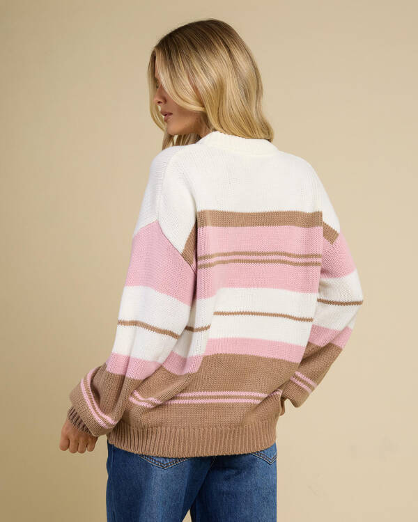 Roxy Love Again Crew Neck Sweater for Womens