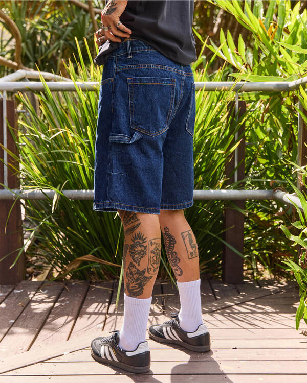 Thrills Slacker Denim Shorts for Mens