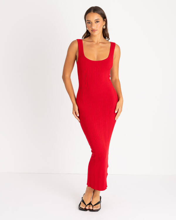 Ava And Ever Theodora Knit Midi Dress for Womens