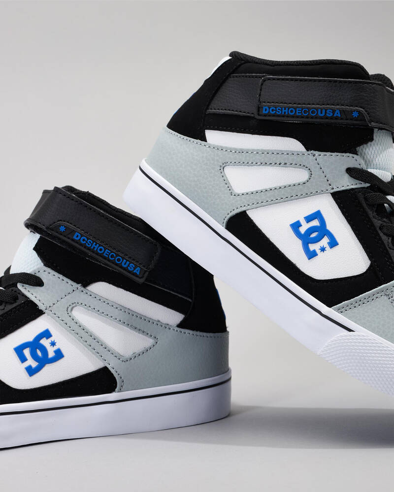 DC Shoes Boys' Pure Hi-Top EV Shoes for Mens