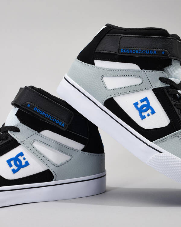 DC Shoes Boys' Pure Hi-Top EV Shoes for Mens