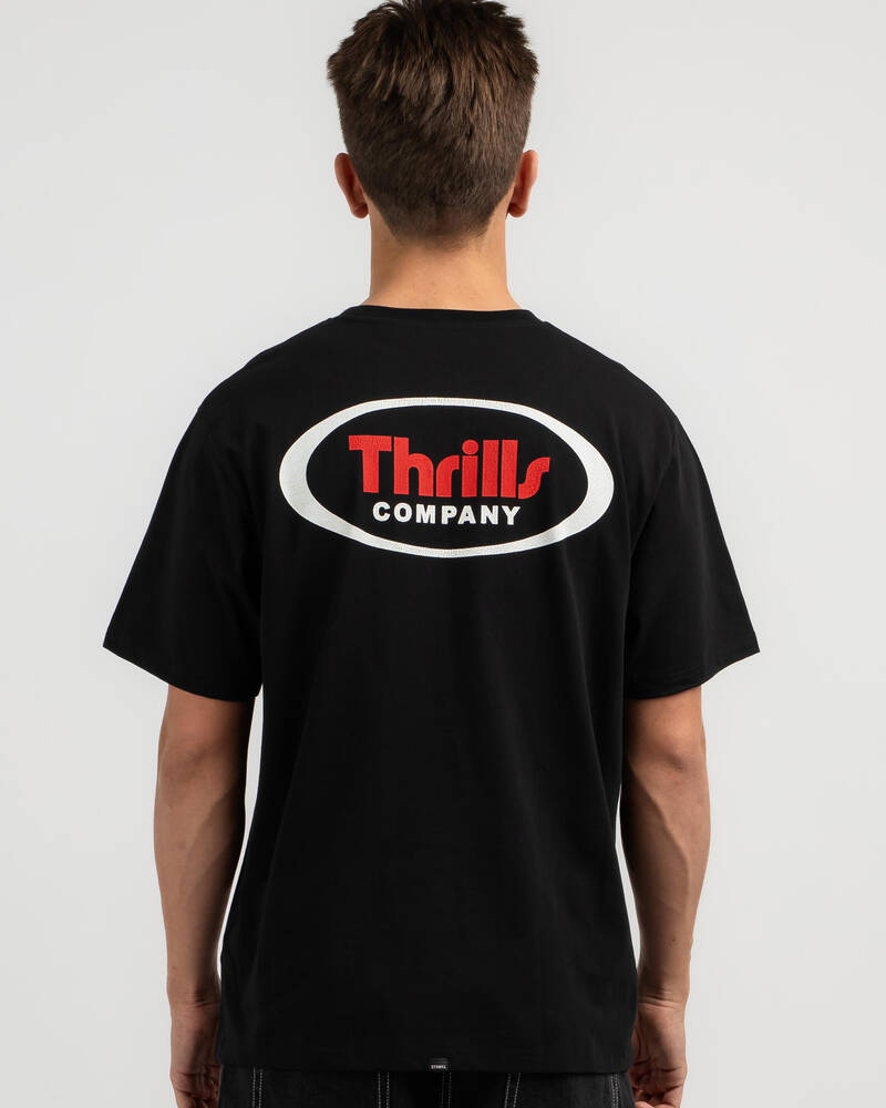 Thrills Valiant Oval T-Shirt for Mens