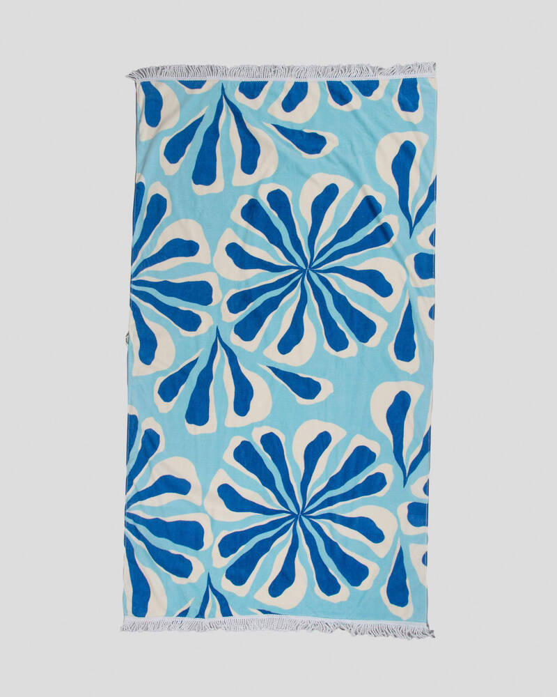 Topanga Coral Coast Rectangle Towel for Womens