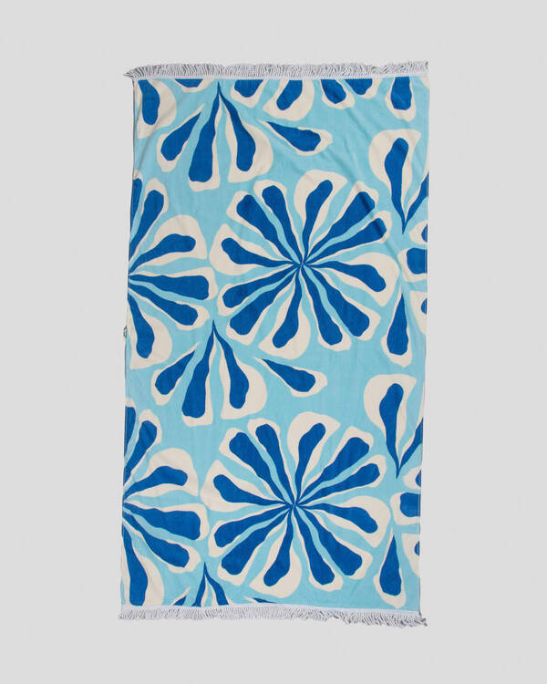Topanga Coral Coast Rectangle Towel for Womens