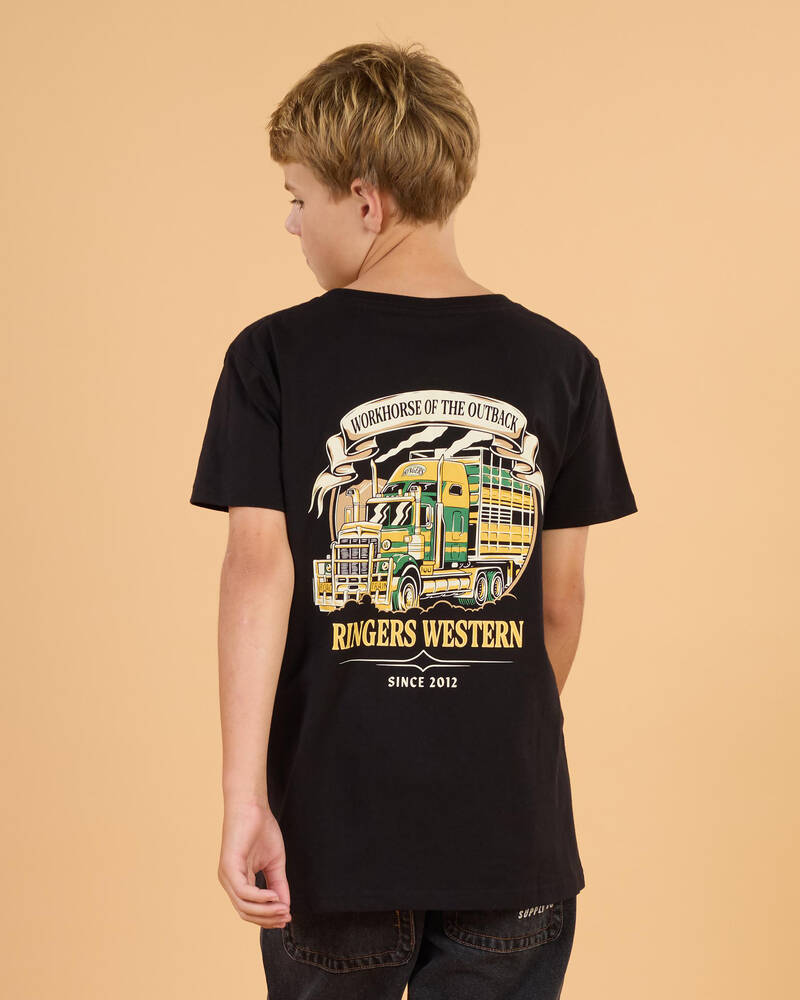 Ringers Western Boys' Workhorse Classic Fit T-Shirt for Mens