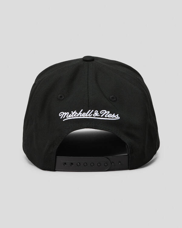 Mitchell & Ness Los Angeles Lakers Wordmark Snapback Cap for Mens