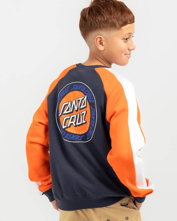Santa Cruz Boys' Ringed Dot Sweatshirt for Mens