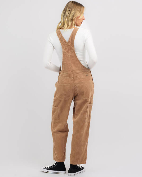 Billabong Leia Cord Overalls for Womens
