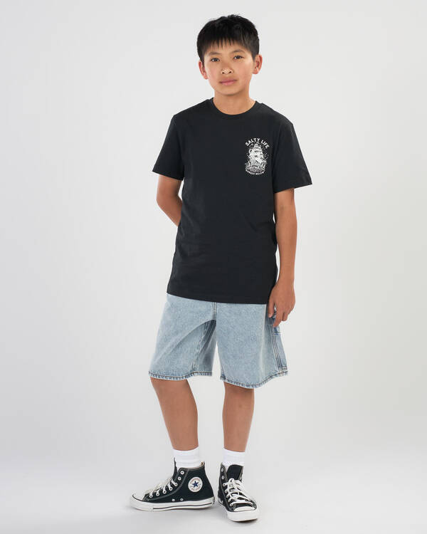 Salty Life Boys' Kraken's Hold T-Shirt for Mens