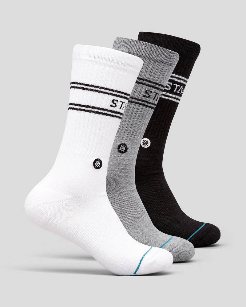 Stance Basic Crew Socks 3 Pack for Mens