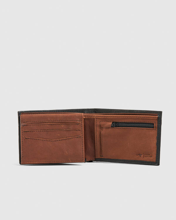 Rip Curl K-Roo Road Trip RFID All Day Leather Wallet for Mens