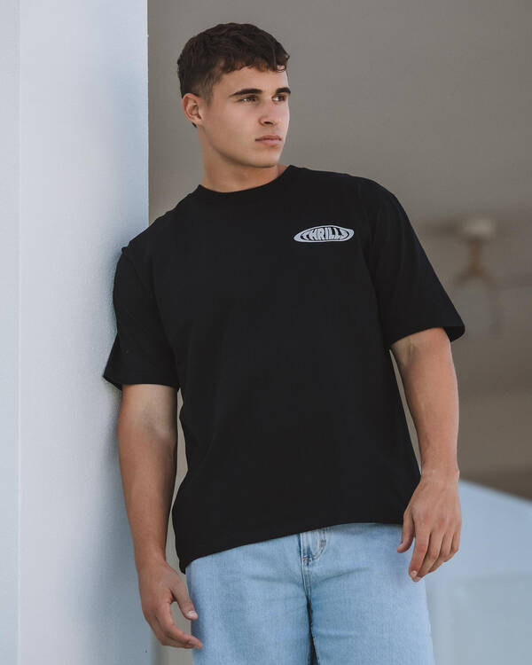 Thrills Shadowless Oversize Fit T-Shirt for Mens