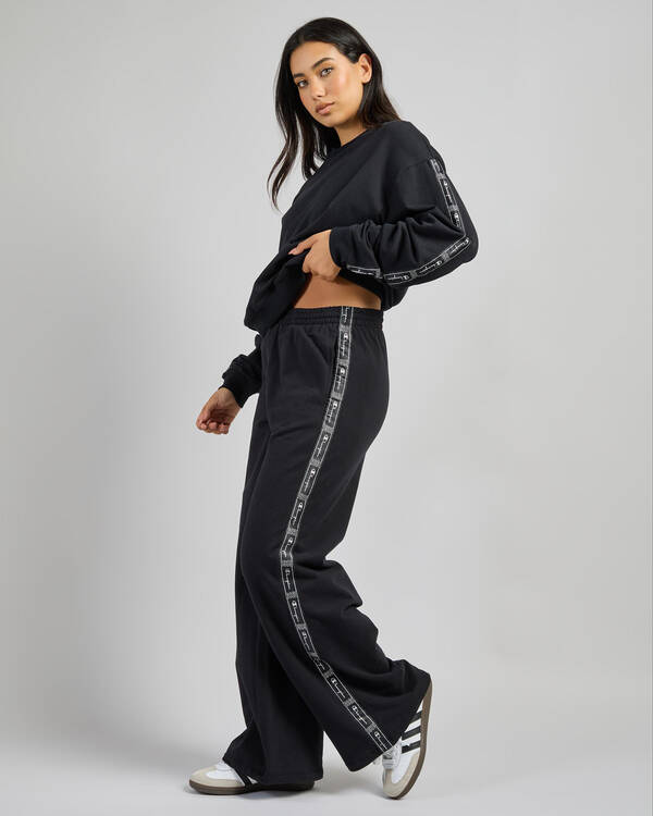 Champion Lux Taping Relaxed Fit Sweatshirt for Womens