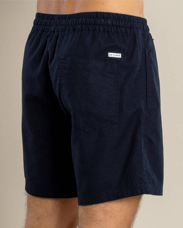 Skylark Sustain Elastic Waist Shorts for Mens