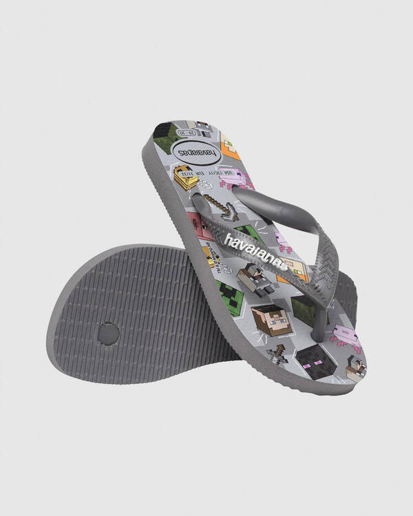 Havaianas Kids' Top Minecraft Thongs for Mens
