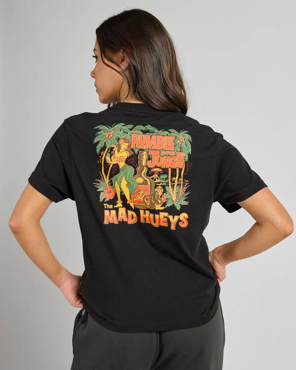 The Mad Hueys Rumble Jungle Regular Fit T-Shirt for Womens