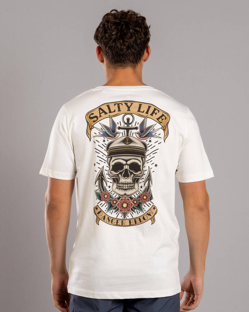 Salty Life Carrion Crown T-Shirt for Mens