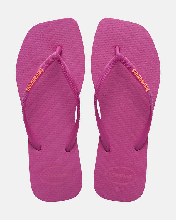 Slim Square Thongs