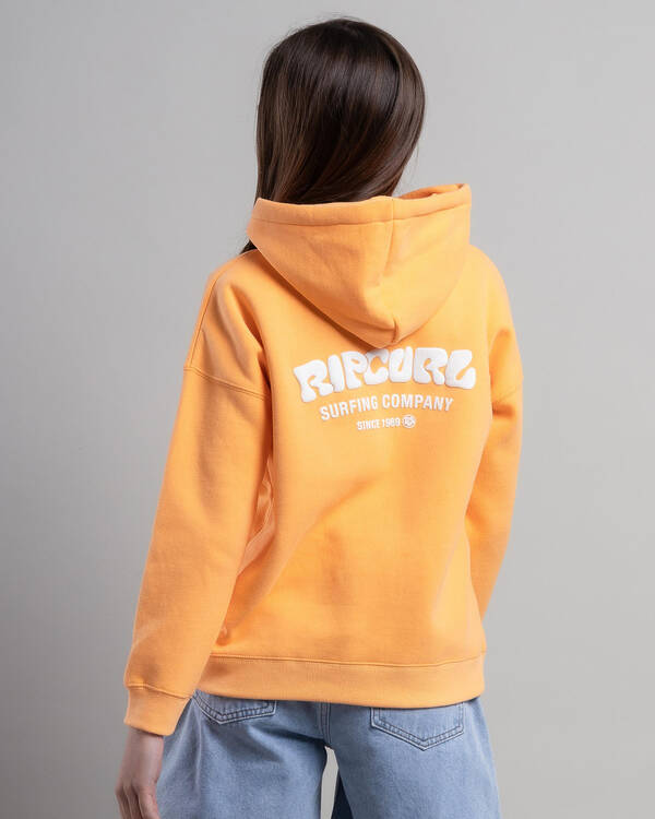 Rip Curl Girls' Surf Puff Heritage Hoodie for Womens