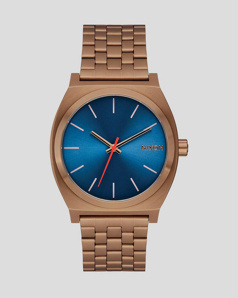 Nixon Desert Gold Time Teller Watch for Mens