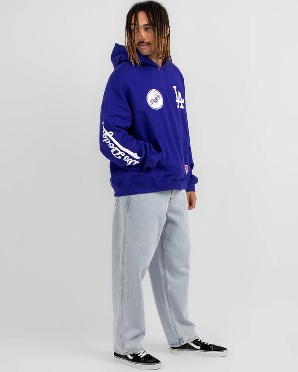Majestic LA Dodgers City Connect Crest Hoodie for Mens