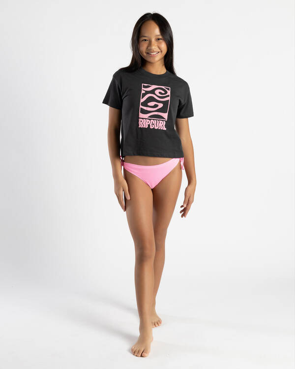 Rip Curl Girls' Sun Sol Logo Crop T-Shirt for Womens