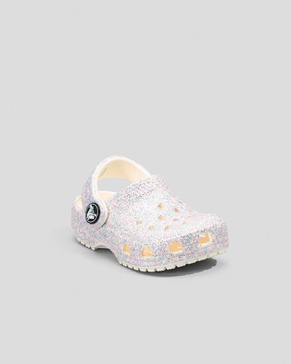 Crocs Toddlers' Glitter Clogs for Unisex