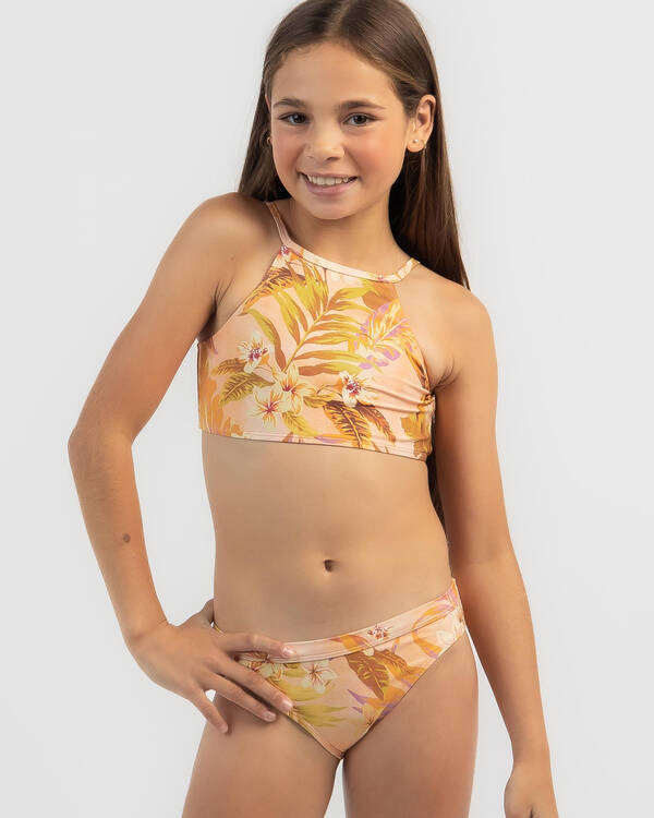 Rip Curl Girls' Sunday Swell Rash Vest Set for Womens