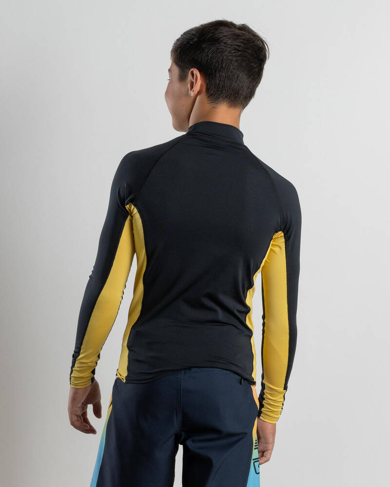 Billabong Boys' Jimmy Long Sleeve Rash Vest for Mens