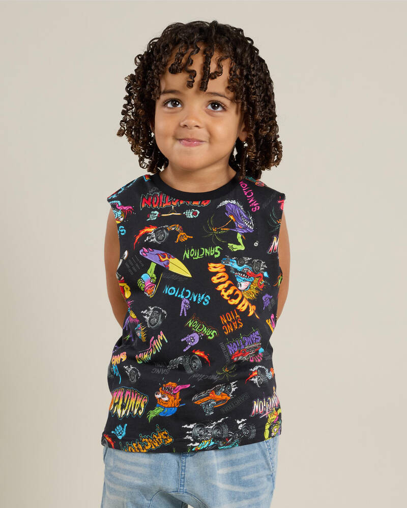 Sanction Toddlers' Monster Haze Muscle Tank for Mens