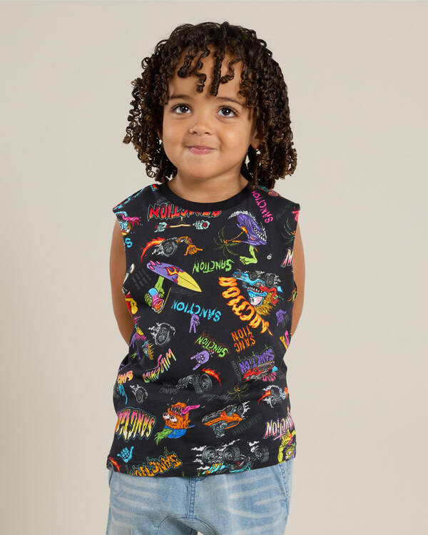 Sanction Toddlers' Monster Haze Muscle Tank for Mens