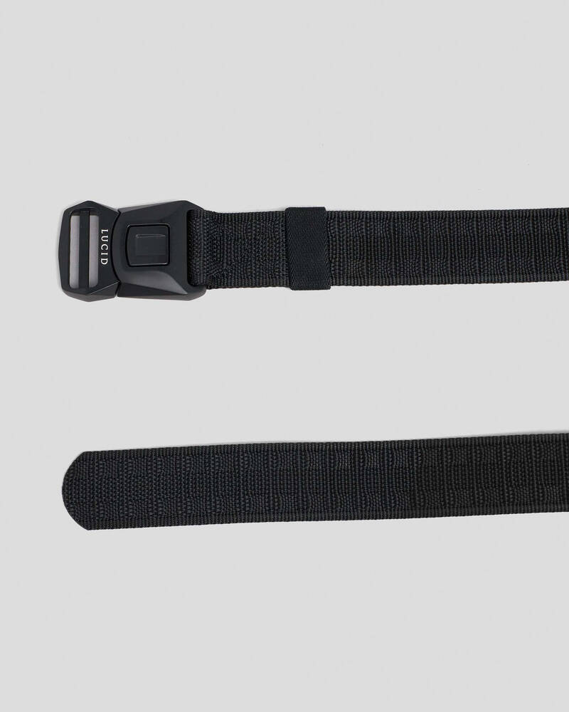 Lucid Seatbelt Buckle Web Belt for Mens