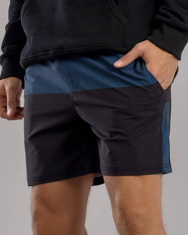 Sparta Bicolour Elastic Waist Shorts for Mens