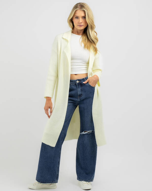 Mooloola Jenni Longline Robe Knit Cardigan for Womens