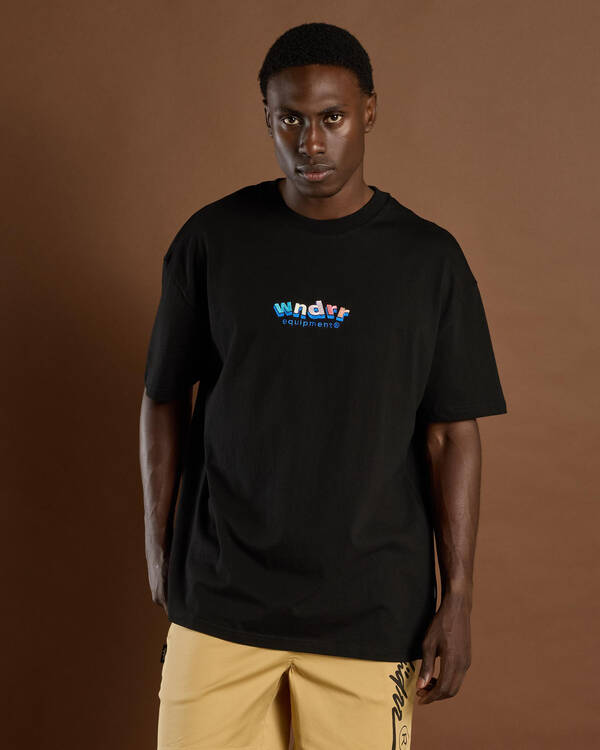 Wndrr Blocked Box Fit T-Shirt for Mens