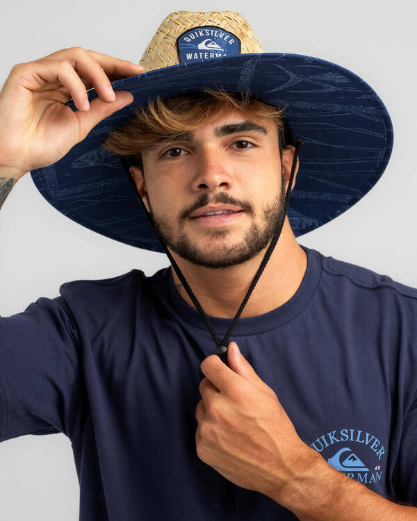 Quiksilver Outside Waterman Straw Hat for Mens
