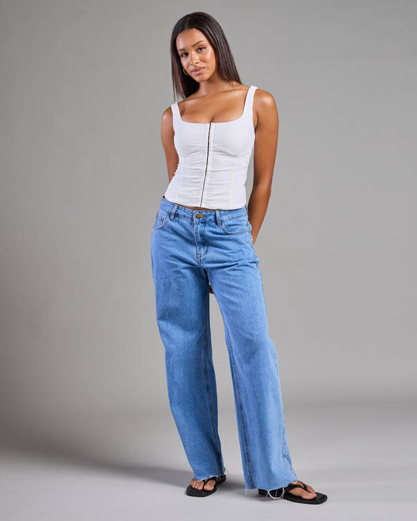 Ava And Ever Scottie Corset Top for Womens