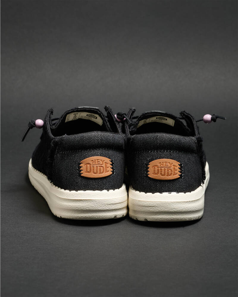 HEYDUDE Wendy Crochet Lace Shoes for Womens