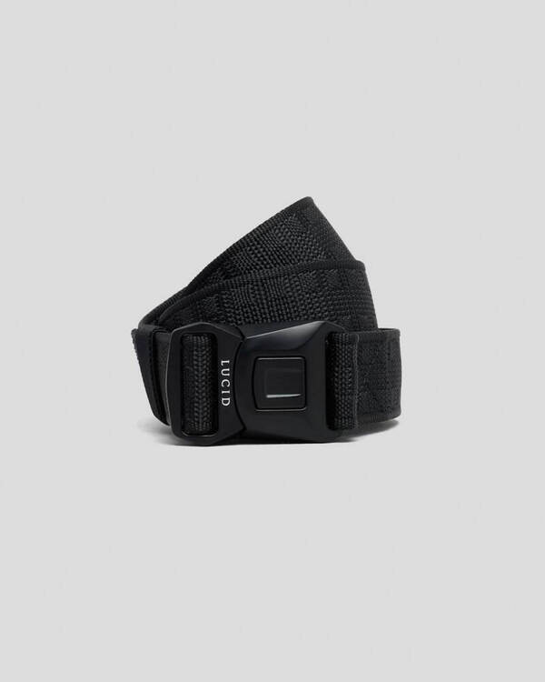 Lucid Seatbelt Buckle Web Belt for Mens