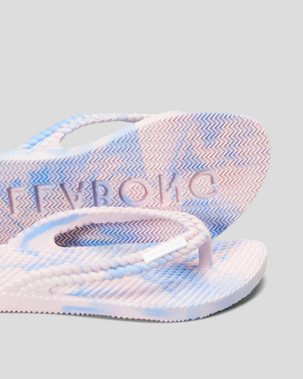 Billabong Girls' Kicks Marble Thongs for Womens