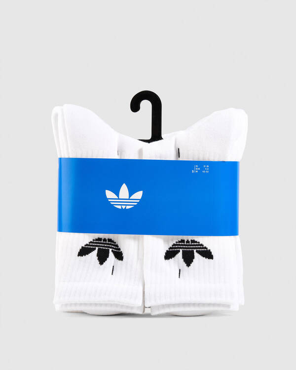 adidas Boys' Training Crew Socks 6 Pack for Mens