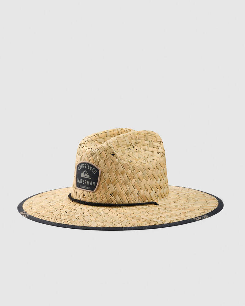 Quiksilver Outside Waterman Straw Hat for Mens