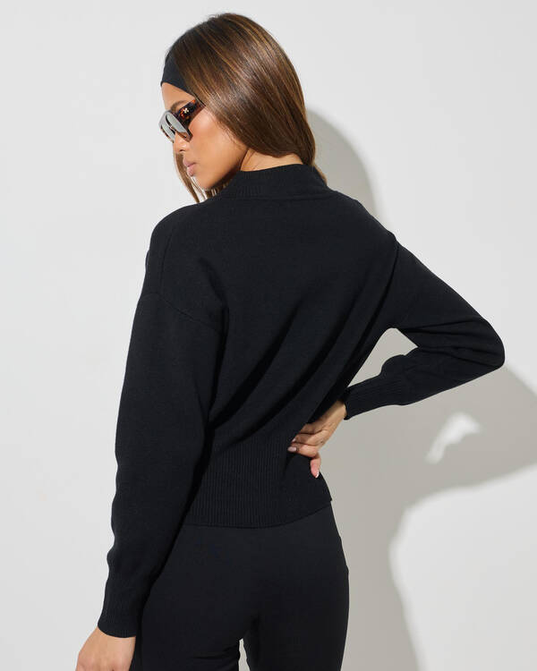 Luvalot Dottie Zip Knit Jumper for Womens