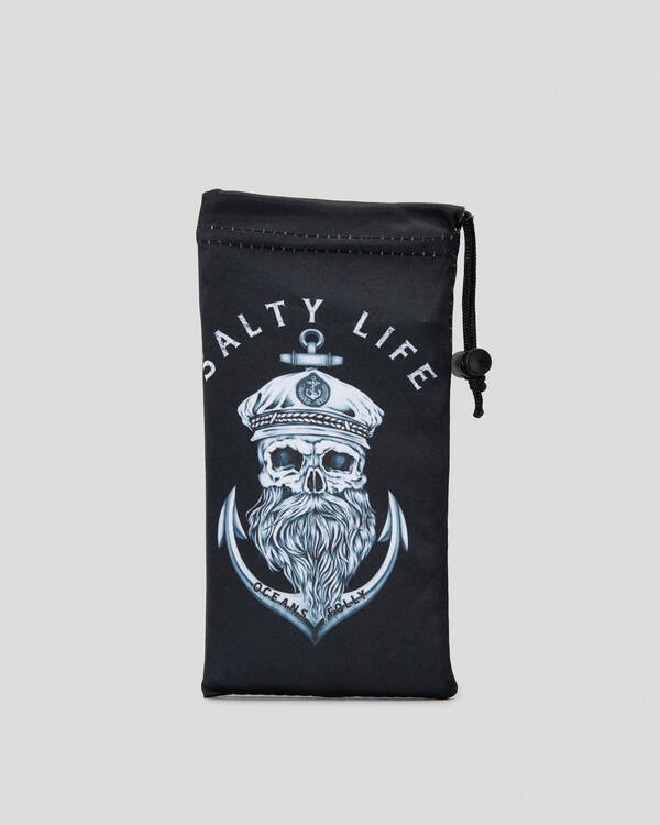 Salty Life Anchors Sunglasses Soft Case for Mens