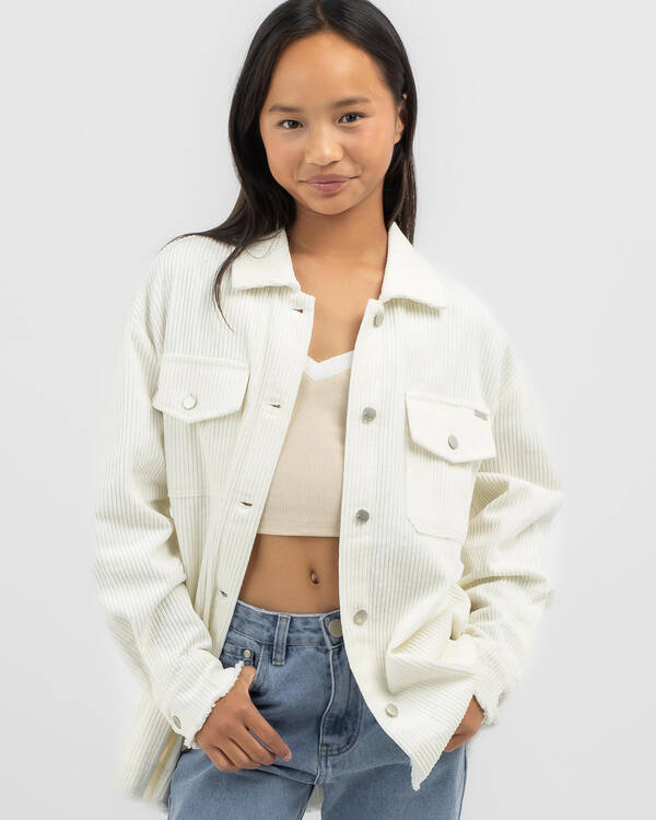 Mooloola Girls' Taylor Cord Shacket for Womens