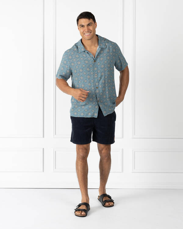 Rhythm Tulum Short Sleeve Shirt for Mens