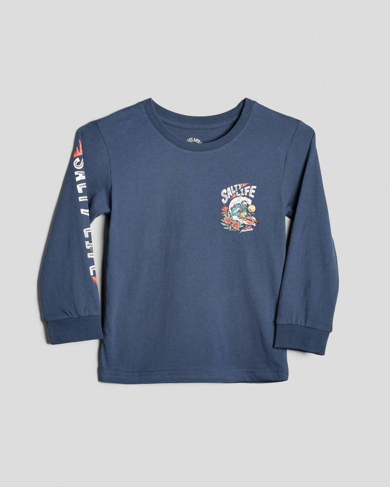 Salty Life Toddlers' Ferocious Long Sleeve T-Shirt for Mens